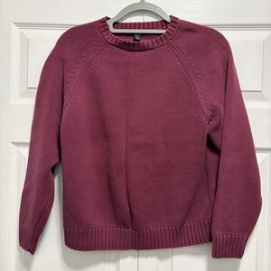 Lands' End Crew Neck Sweater M